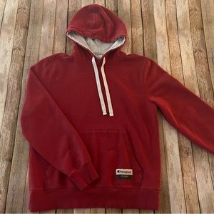 Champion mens long sleeve pullover hoodie sweatshirt | size medium